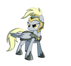 Size: 1280x1189 | Tagged: safe, artist:lopoddity, deleted from derpibooru, imported from derpibooru, derpy hooves, pegasus, pony, armor, epic derpy, female, general derpy, guard, guardsmare, mare, royal guard, solo