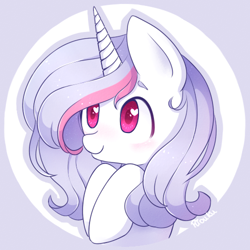 Size: 500x500 | Tagged: safe, artist:riouku, imported from derpibooru, oc, oc only, oc:painted moon, pony, female, mare, solo