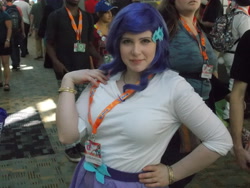 Size: 4608x3456 | Tagged: safe, imported from derpibooru, rarity, human, bronycon, bronycon 2016, equestria girls, clothes, cosplay, costume, fabulous, irl, irl human, photo, solo