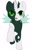 Size: 830x1280 | Tagged: safe, artist:samanthaleona, imported from derpibooru, oc, oc only, oc:tounicoon, changeling, hybrid, pony, unicorn, changeling oc, cute, cuteling, green changeling, running, simple background, smiling, solo, white background, young