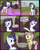 Size: 1280x1618 | Tagged: safe, artist:fimflamfilosophy, imported from derpibooru, fluttershy, rarity, pegasus, pony, unicorn, butt, comic, female, fimflamfilosophy, fluttershyfriday, grass, hanging, hot air balloon, mare, plot, rope, tree, vine