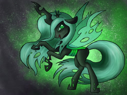 Size: 1500x1125 | Tagged: source needed, safe, artist:slamjam, imported from derpibooru, queen chrysalis, changeling, changeling queen, female, solo