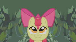 Size: 656x360 | Tagged: safe, edit, edited screencap, imported from derpibooru, screencap, apple bloom, applejack, bridle gossip, appletini, mirrored, unitinu