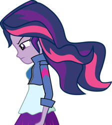 Size: 1600x1780 | Tagged: safe, imported from derpibooru, sunset shimmer, twilight sparkle, oc, equestria girls, clothes swap, female, recolor, solo