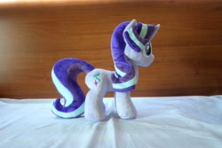 Size: 2048x1364 | Tagged: safe, artist:egalgay, imported from derpibooru, starlight glimmer, irl, my little pony, photo, plushie, solo