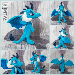 Size: 1200x1200 | Tagged: safe, artist:valmiiki, imported from derpibooru, princess ember, dragon, cute, irl, nature, outdoors, photo, plushie, solo, toy