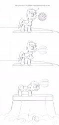 Size: 1105x2315 | Tagged: safe, artist:dsb71013, derpibooru exclusive, imported from derpibooru, oc, oc only, oc:night cap, comic, monochrome
