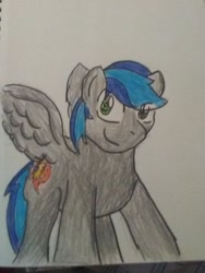 Size: 720x960 | Tagged: safe, artist:chaz the panther, imported from derpibooru, oc, oc only, oc:lightning blaze sparks