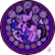 Size: 1574x1570 | Tagged: safe, artist:akili-amethyst, imported from derpibooru, applejack, fluttershy, owlowiscious, pinkie pie, princess cadance, princess celestia, princess luna, rainbow dash, rarity, shining armor, spike, twilight sparkle, disney, dive to the heart, golden oaks library, kingdom hearts, mane seven, mane six, stained glass