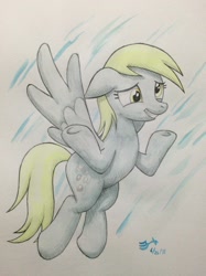 Size: 1530x2048 | Tagged: safe, artist:michiito, imported from derpibooru, derpy hooves, pegasus, pony, female, mare, solo