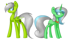 Size: 1024x576 | Tagged: safe, artist:despotshy, imported from derpibooru, oc, oc only, pegasus, pony, unicorn, simple background, transparent background