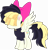 Size: 7676x7994 | Tagged: dead source, safe, artist:pink1ejack, imported from derpibooru, songbird serenade, pony, my little pony: the movie, absurd resolution, clothes, female, hair bow, movie designs, sia (singer), simple background, solo, transparent background, vector