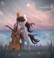 Size: 1280x1371 | Tagged: safe, artist:asianpony, imported from derpibooru, octavia melody, earth pony, pony, cello, female, musical instrument, solo