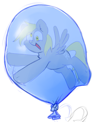 Size: 597x725 | Tagged: safe, artist:deep mystery, imported from derpibooru, derpy hooves, pegasus, pony, balloon, female, mare, request