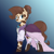 Size: 2580x2560 | Tagged: safe, artist:kiedough, artist:ncmares, imported from derpibooru, oc, oc only, oc:kie dough, belly, boots, clothes, crossdressing, dress, femboy, male, rarity hair, solo