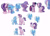 Size: 2743x2000 | Tagged: safe, artist:kianamai, imported from derpibooru, starlight glimmer, trixie, twilight sparkle, alicorn, pony, kilalaverse, blushing, boop, butt, eyes on the prize, female, half r63 shipping, kissing, lesbian, male, mare, noseboop, plot, rule 63, shipping, sketch, startrix, stellar gleam, straight, transformation, transgender transformation, trixgleam, twilight sparkle (alicorn)