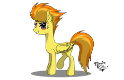 Size: 3400x2200 | Tagged: safe, artist:mcflurrylazermuffin, imported from derpibooru, spitfire, female, simple background, solo, transparent background