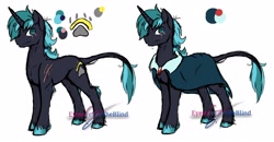 Size: 2500x1300 | Tagged: safe, artist:eyesorefortheblind, imported from derpibooru, oc, oc only, oc:lunar bite, pony, unicorn, luquus, reference sheet