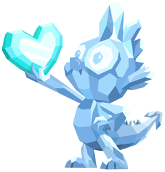 Size: 7000x7300 | Tagged: safe, artist:tardifice, imported from derpibooru, spike, twilight's kingdom, absurd resolution, crystal heart, simple background, spike statue, spike's statue, statue, transparent background, vector