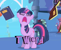 Size: 813x663 | Tagged: safe, imported from derpibooru, twilight sparkle, caption, female, image macro, meme, solo