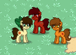 Size: 593x431 | Tagged: safe, imported from derpibooru, screencap, oc, oc only, oc:kathy, oc:keith, oc:mars miner, oc:venus spring, pony, pony town, female, girly, male, mare, marspring, rule 63, screenshots, smiling, stallion