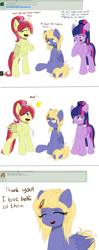 Size: 1600x4032 | Tagged: safe, artist:nihithebrony, imported from derpibooru, oc, oc only, oc:cherry, oc:myrtle, oc:summer, pony, trio, tulpa