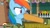 Size: 1654x923 | Tagged: safe, imported from derpibooru, screencap, quibble pants, rainbow dash, earth pony, pegasus, pony, stranger than fan fiction, boop, discovery family logo, female, hoof over mouth, male, mare, out of context, stallion