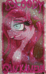 Size: 400x640 | Tagged: safe, artist:winterwoelfin, imported from derpibooru, pinkie pie, cracks, pinkamena diane pie