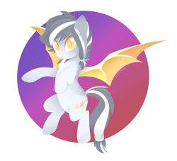 Size: 1987x1806 | Tagged: safe, artist:va1ly, imported from derpibooru, oc, oc only, bat pony, pony, solo