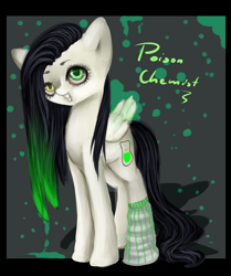 Size: 1550x1850 | Tagged: safe, artist:anuhanele, imported from derpibooru, oc, oc only, oc:poison chemist, clothes, socks