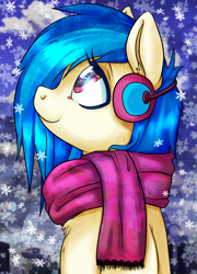 Size: 4265x5930 | Tagged: safe, artist:buttercupsaiyan, imported from derpibooru, dj pon-3, vinyl scratch, absurd file size, absurd resolution, female, missing horn, solo, vinyl missing her horn