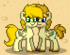 Size: 224x177 | Tagged: safe, imported from derpibooru, oc, oc only, oc:exist, pegasus, pony, pony town, cute