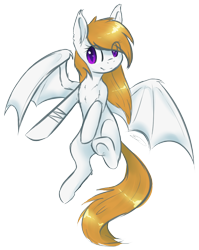 Size: 1006x1263 | Tagged: safe, artist:doekitty, imported from derpibooru, oc, oc only, bat pony, pony, solo