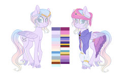 Size: 5849x3452 | Tagged: safe, artist:elskafox, imported from derpibooru, oc, oc only, oc:alula cry, bracelet, jewelry, reference sheet, romani