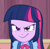Size: 542x530 | Tagged: safe, imported from derpibooru, screencap, twilight sparkle, equestria girls, rainbow rocks, >:), cropped, evil grin, faic, female, smiling, smirk, solo