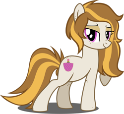 Size: 1280x1177 | Tagged: safe, artist:rambold, imported from derpibooru, oc, oc only, oc:scarlétt, earth pony, pony, cutie mark, long mane, long tail, seductive, seductive pose, simple background, solo, transparent background, vector