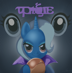 Size: 1598x1616 | Tagged: safe, artist:oinktweetstudios, imported from derpibooru, trixie, pony, unicorn, no second prances, female, mare, poster, solo