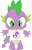 Size: 2292x3579 | Tagged: safe, artist:porygon2z, imported from derpibooru, spike, starlight glimmer, dragon, pony, unicorn, green isn't your color, the cutie re-mark, clothes, fangs, female, looking down, male, mare, shirt, simple background, solo, t-shirt, transparent background, vector