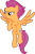 Size: 1024x1532 | Tagged: safe, artist:blah23z, imported from derpibooru, night glider, scootaloo, pegasus, pony, female, recolor, show accurate, solo
