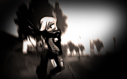 Size: 1440x900 | Tagged: safe, artist:kp-shadowsquirrel, artist:poninnahka, artist:skybatto, imported from derpibooru, applejack, anthro, 3d, clothes, female, game mod, grand theft auto, gta iv, gun, solo, weapon