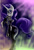 Size: 1600x2320 | Tagged: safe, artist:414breenada, imported from derpibooru, rarity, pony, bipedal, black cat, collar, crossover, female, grin, marvel comics, smiling, solo