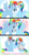 Size: 1220x2260 | Tagged: safe, artist:nekomash, imported from derpibooru, rainbow dash, soarin', pony, 3 panel comic, blushing, comic, dashblitz, dashdash, female, goggles, kiss on the lips, kissing, male, rainbow blitz, rule 63, self paradox, self ponidox, selfcest, shipping, shocked, straight, surprise kiss, valentine's day