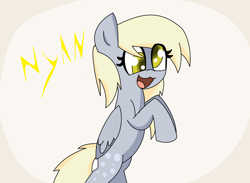 Size: 3744x2736 | Tagged: safe, artist:nederside, imported from derpibooru, derpy hooves, pegasus, pony, cute, derpabetes, female, mare, nyan, solo