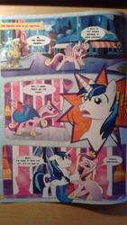 Size: 900x1600 | Tagged: safe, imported from derpibooru, princess cadance, shining armor, comic:waiting for flurry heart, comic, official