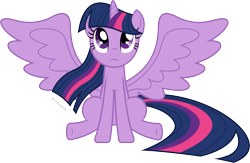 Size: 8553x5570 | Tagged: safe, artist:livehotsun, imported from derpibooru, twilight sparkle, alicorn, pony, absurd resolution, cute, female, mare, simple background, solo, spread wings, transparent background, twilight sparkle (alicorn), vector