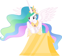 Size: 11488x10367 | Tagged: safe, artist:livehotsun, imported from derpibooru, princess celestia, pony, absurd resolution, female, mare, simple background, solo, transparent background, vector