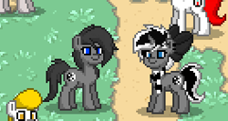 Size: 263x140 | Tagged: safe, imported from derpibooru, oc, oc only, oc:kenos, pony, pony town, long lost sisters