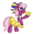 Size: 770x798 | Tagged: safe, artist:swasfews, imported from derpibooru, cheerilee, the cart before the ponies, cheerileeder, cheerleader, female, solo