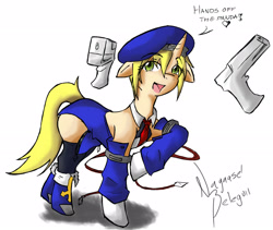 Size: 2308x1944 | Tagged: safe, artist:nayaasebeleguii, imported from derpibooru, blazblue, noel vermillion, ponified