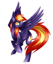 Size: 2364x2878 | Tagged: safe, artist:scarlet-spectrum, imported from derpibooru, oc, oc only, oc:ruby sketch, pegasus, pony, cute, simple background, smiling, solo, transparent background